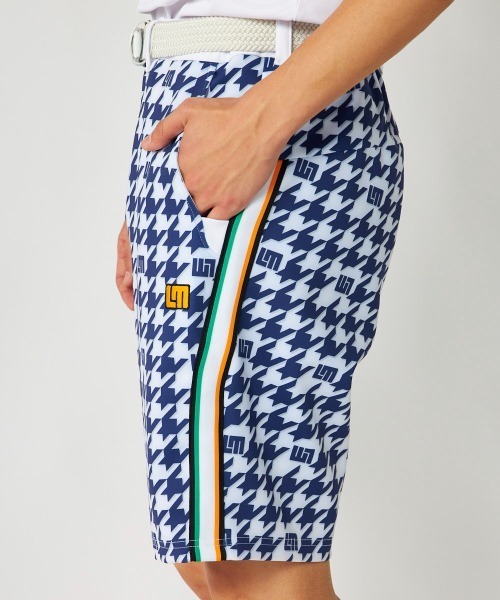 Loudmouth(ラウドマウス)の「LOUDMOUTH/ラウドマウス ゴルフウェア ストレッチ UVカット トラックショートパンツ(その他パンツ・メンズ・イエロー/ネイビー/グリーン/レッド・M/L/LL/3L/4L)」の11枚目の写真
