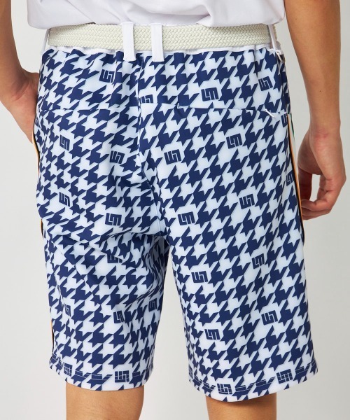 Loudmouth(ラウドマウス)の「LOUDMOUTH/ラウドマウス ゴルフウェア ストレッチ UVカット トラックショートパンツ(その他パンツ・メンズ・イエロー/ネイビー/グリーン/レッド・M/L/LL/3L/4L)」の12枚目の写真
