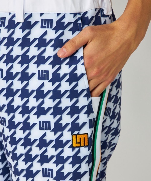 Loudmouth(ラウドマウス)の「LOUDMOUTH/ラウドマウス ゴルフウェア ストレッチ UVカット トラックショートパンツ(その他パンツ・メンズ・イエロー/ネイビー/グリーン/レッド・M/L/LL/3L/4L)」の14枚目の写真