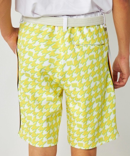Loudmouth(ラウドマウス)の「LOUDMOUTH/ラウドマウス ゴルフウェア ストレッチ UVカット トラックショートパンツ(その他パンツ・メンズ・イエロー/ネイビー/グリーン/レッド・M/L/LL/3L/4L)」の17枚目の写真
