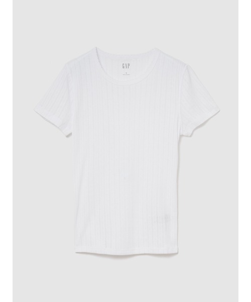 ポインテール クルーネックTシャツ（Tシャツ/カットソー）｜GAP