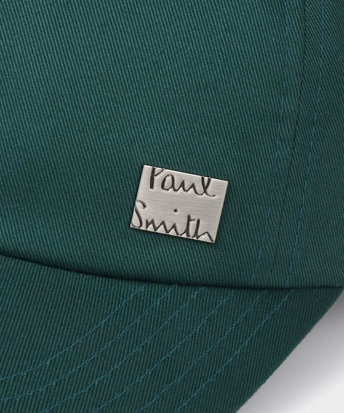 Paul Smith(ポールスミス)の「ウィメンズ "Cropped Logo"プレート キャップ / 165622 987CW(キャップ・レディース・グリーン/ネイビー・FREE)」の3枚目の写真