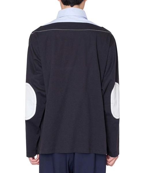 kolor(カラー)の「【kolor/カラー】26SCM-T02202 L/S SHIRT PO(その他トップス・メンズ・ブラック/グレー・3/2)」の4枚目の写真