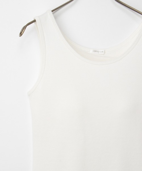 Honeys（ハニーズ）の「【接触冷感・ＵＶカット・遮熱・吸水速乾】カップ付タンクトップ（タンクトップ・レディース・オフホワイト/カーキ/グレイッシュベージュ/ブラック・L/LL/M/S）」の17枚目の写真