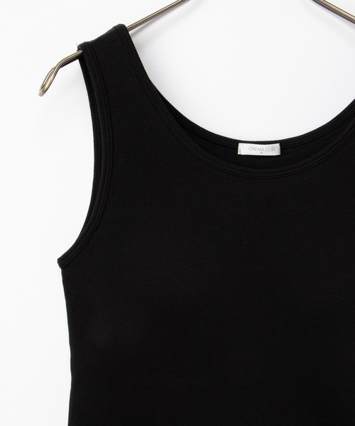 Honeys（ハニーズ）の「【接触冷感・ＵＶカット・遮熱・吸水速乾】カップ付タンクトップ（タンクトップ・レディース・オフホワイト/カーキ/グレイッシュベージュ/ブラック・L/LL/M/S）」の19枚目の写真