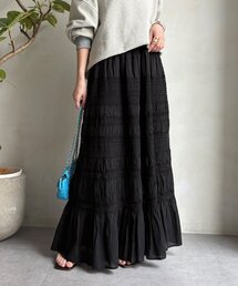 DouDou | インドレースティアードスカート(スカート)