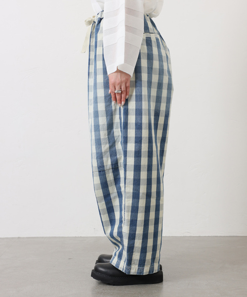 JOURNAL STANDARD LUXE(ジャーナルスタンダード ラックス)の「Kalina's check PT(その他パンツ・レディース・スカイブルー・FREE)」の7枚目の写真