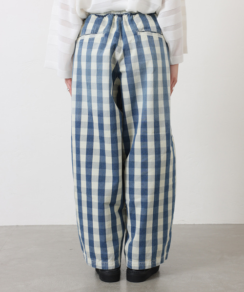JOURNAL STANDARD LUXE(ジャーナルスタンダード ラックス)の「Kalina's check PT(その他パンツ・レディース・スカイブルー・FREE)」の8枚目の写真