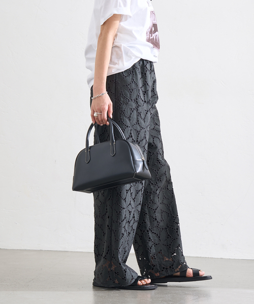 TICCA（ティッカ）の「別注【TICCA / ティッカ】フラワーレースパンツ JSP（その他パンツ・レディース・カーキ/チャコールグレー・FREE）」の11枚目の写真