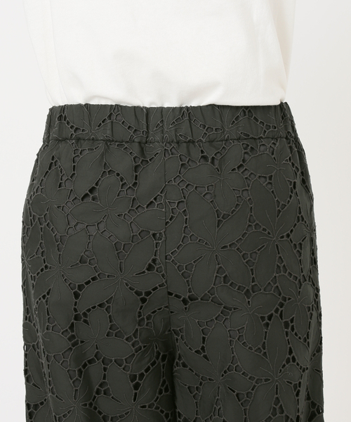 TICCA（ティッカ）の「別注【TICCA / ティッカ】フラワーレースパンツ JSP（その他パンツ・レディース・カーキ/チャコールグレー・FREE）」の16枚目の写真