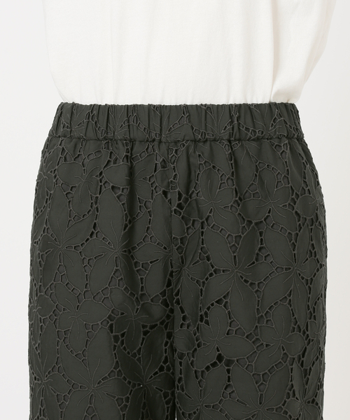 TICCA（ティッカ）の「別注【TICCA / ティッカ】フラワーレースパンツ JSP（その他パンツ・レディース・カーキ/チャコールグレー・FREE）」の17枚目の写真