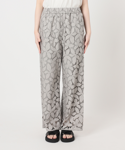 TICCA（ティッカ）の「別注【TICCA / ティッカ】フラワーレースパンツ JSP（その他パンツ・レディース・カーキ/チャコールグレー・FREE）」の21枚目の写真