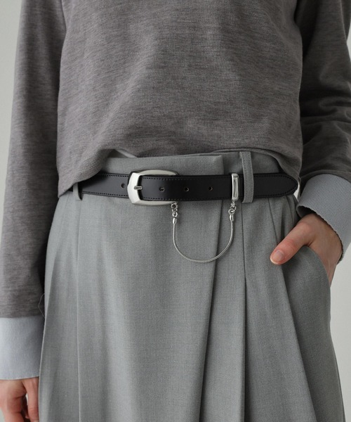 BABYLONE（バビロン）の「【ATELIER AMBOISE】チェーンベルト（ベルト・レディース・ブラック/ブラウン・FREE）」の3枚目の写真