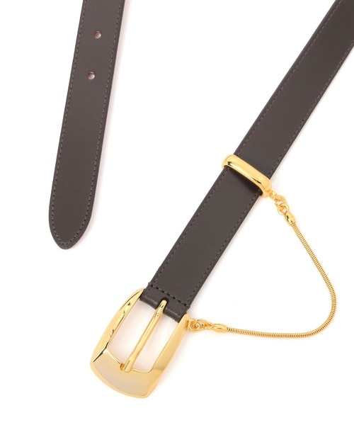 BABYLONE（バビロン）の「【ATELIER AMBOISE】チェーンベルト（ベルト・レディース・ブラック/ブラウン・FREE）」の8枚目の写真