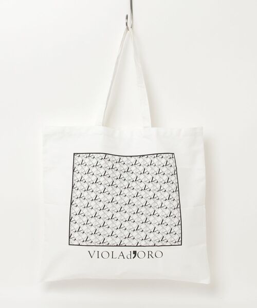 VIOLAd'ORO（ヴィオラドーロ）の「【WEB限定】 [VIOLAd’ORO / ヴィオラドーロ] BRUNO 2WAY キャンバスバッグ（トートバッグ・レディース・キナリ・ONE SIZE）」の7枚目の写真