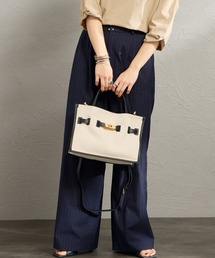 VIOLAd'ORO | 【WEB限定】 [VIOLAd’ORO / ヴィオラドーロ] BRUNO 2WAY キャンバスバッグ(トートバッグ)