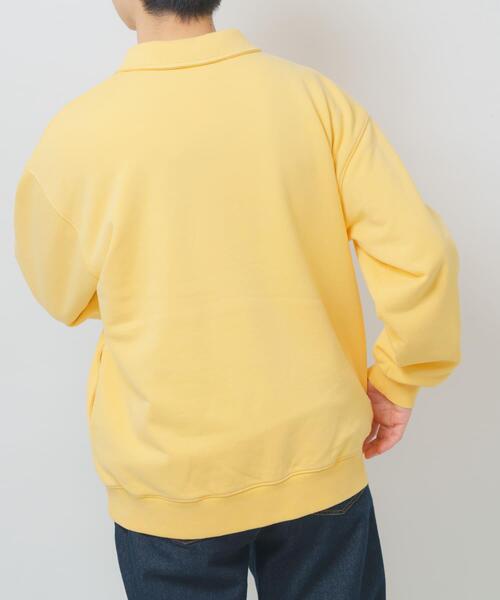 ITEMS URBANRESEARCH（アイテムズ アーバンリサーチ）の「ハーフジップフェード裏毛プルオーバー（スウェット・メンズ・グリーン/レッド/ブラック/イエロー・LARGE/MEDIUM）」の15枚目の写真