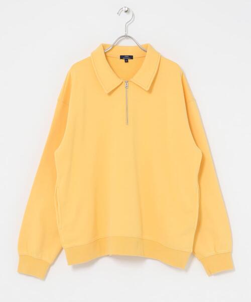 ITEMS URBANRESEARCH（アイテムズ アーバンリサーチ）の「ハーフジップフェード裏毛プルオーバー（スウェット・メンズ・グリーン/レッド/ブラック/イエロー・LARGE/MEDIUM）」の17枚目の写真