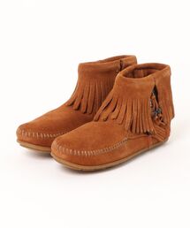 Minnetonka（ミネトンカ）の「【MINNETONKA】CONCHO FEATHER SIDE ZIP BOOT レディース（ブーツ）」