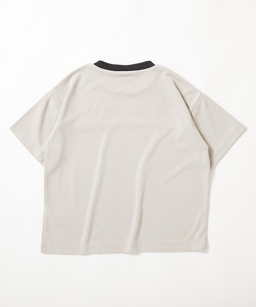 devirock（デビロック）の「【涼感 サラッとメッシュ】BIGシルエット ナンバリングプリント 半袖Tシャツ（Tシャツ/カットソー・キッズ・ライトグレー/ブラック/ブルーグレー/ダークグリーン・100cm/110cm/120cm/130cm/140cm/150cm/160cm）」の10枚目の写真