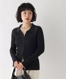 ベイフロー♡フードツキジャガードカーディガン♡17AW♡完売♡新品 ベイフロー♡フードツキジャガードカーディガン♡17AW♡完売♡新品