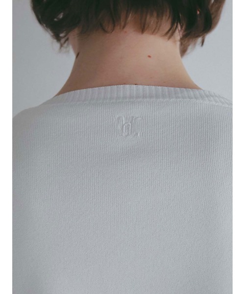 HER.（ハー）の「ショートカーディガン（ニット/セーター・レディース・ブラック/オフホワイト・フリー）」の11枚目の写真