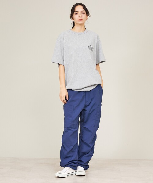 NANGA(ナンガ)の「【NANGA / ナンガ】Chest Logo T-Shirt / 胸ロゴTシャツ/ユニセックス(Tシャツ/カットソー・メンズ・グレー/レッド系その他/ホワイト/ブラック・M/L)」の18枚目の写真