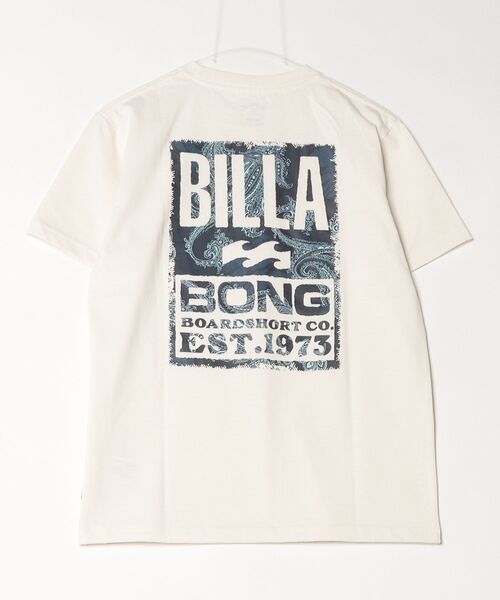BILLABONG(ビラボン)の「【別注】ビラボン BILLABONG アウトドアカジュアル 半袖Tシャツ ADVISORY TAG ALPEN 限定コラボ(Tシャツ/カットソー・メンズ・ホワイト/クリーム/ブラック・S/M/L/LL)」の4枚目の写真