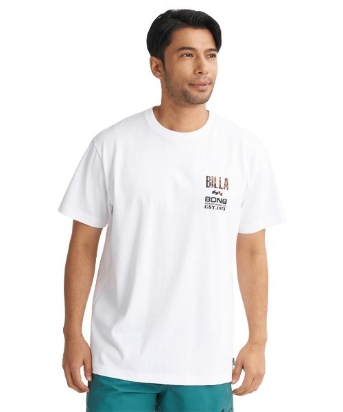 BILLABONG(ビラボン)の「【別注】ビラボン BILLABONG アウトドアカジュアル 半袖Tシャツ ADVISORY TAG ALPEN 限定コラボ(Tシャツ/カットソー・メンズ・ホワイト/クリーム/ブラック・S/M/L/LL)」の2枚目の写真