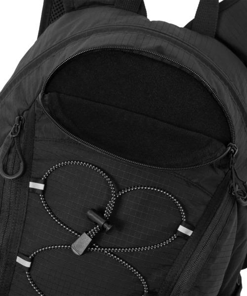 HUF TI-KUFT TECHNOLOGY ブラックリュック HUF（ハフ）の「HUF eightynine BACKPACK（バックパック/リュック