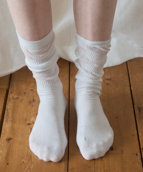 Birthday room（バースデイルーム）の「パイルカラーソックス/Pile color socks（ソックス/靴下・レディース・ホワイト/ピンク/イエロー・FREE）」の4枚目の写真