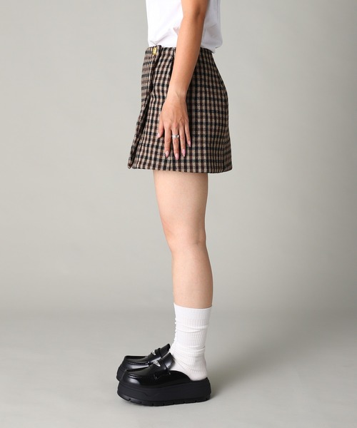 GANNI(ガニー)の「Check Wool Mix Skirt W0655(スカート・メンズ・マルチ・34)」の7枚目の写真