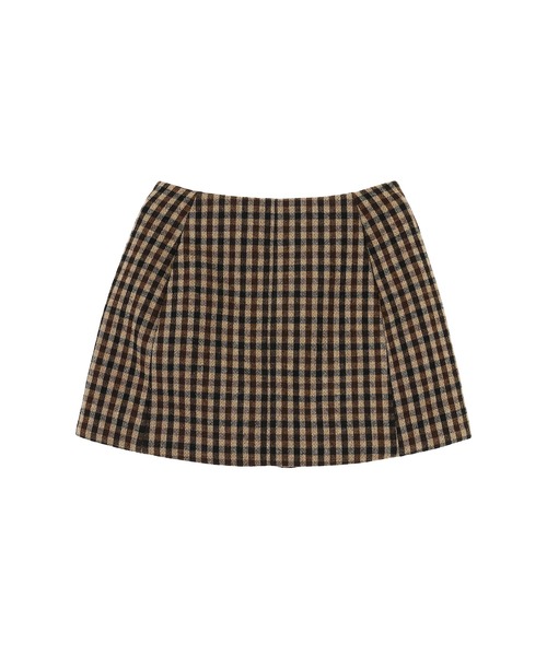 GANNI(ガニー)の「Check Wool Mix Skirt W0655(スカート・メンズ・マルチ・34)」の5枚目の写真