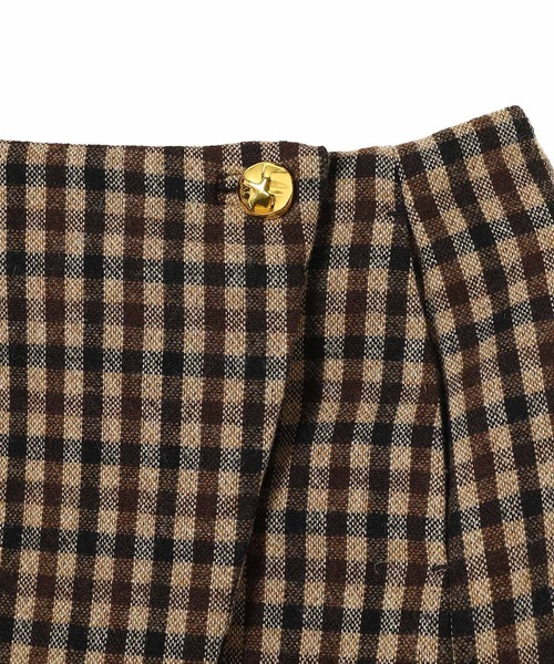 GANNI(ガニー)の「Check Wool Mix Skirt W0655(スカート・メンズ・マルチ・34)」の4枚目の写真