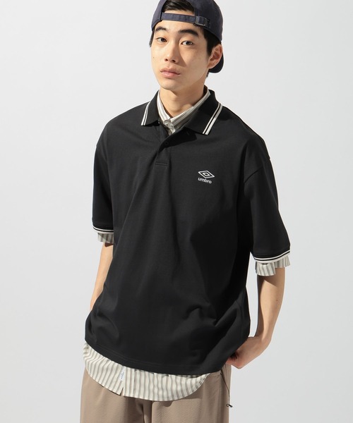 UMBRO(アンブロ)】別注SHORT SLEEVE POLO SHIRT（ポロシャツ）｜UMBRO
