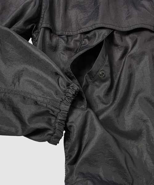 LEMAIRE(ルメール)の「WINDBREAKER(ナイロンジャケット・メンズ・ブラック系その他・44/46)」の6枚目の写真