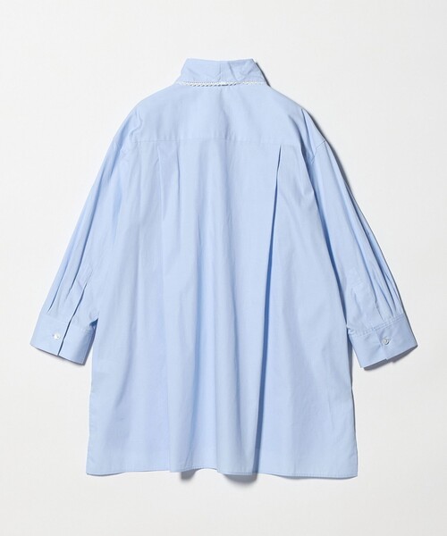 UNITED ARROWS(ユナイテッドアローズ)の「リボン ボウタイ チュニック シャツ(シャツ/ブラウス・レディース・オフホワイト/ライトブルー/その他1・FREE)」の16枚目の写真