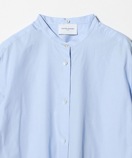 UNITED ARROWS(ユナイテッドアローズ)の「リボン ボウタイ チュニック シャツ(シャツ/ブラウス・レディース・オフホワイト/ライトブルー/その他1・FREE)」の18枚目の写真