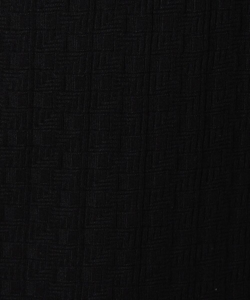 NICOLE CLUB FOR MEN(ニコルクラブフォーメン)の「【NICOLE SPORTS】幾何学柄スキッパーポロシャツ(ポロシャツ・メンズ・ライトグレー/ホワイト/ラベンダー/ブラック/ネイビー・L/XL/M/XXL)」の20枚目の写真