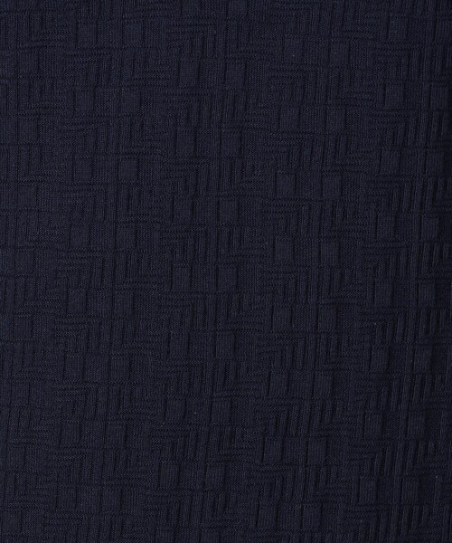 NICOLE CLUB FOR MEN(ニコルクラブフォーメン)の「【NICOLE SPORTS】幾何学柄スキッパーポロシャツ(ポロシャツ・メンズ・ライトグレー/ホワイト/ラベンダー/ブラック/ネイビー・L/XL/M/XXL)」の21枚目の写真