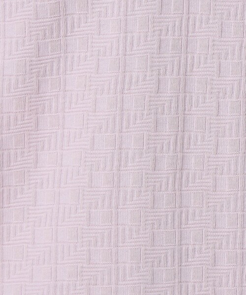 NICOLE CLUB FOR MEN(ニコルクラブフォーメン)の「【NICOLE SPORTS】幾何学柄スキッパーポロシャツ(ポロシャツ・メンズ・ライトグレー/ホワイト/ラベンダー/ブラック/ネイビー・L/XL/M/XXL)」の22枚目の写真