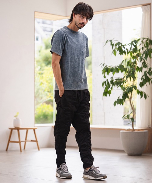 CAMBIO(カンビオ)の「mp14937- パッカリングイージーパンツ(HLCM0244)(その他パンツ・メンズ・ベージュ/ブラック/カーキ・S/M/L)」の8枚目の写真