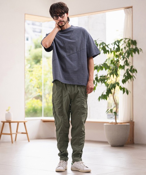 CAMBIO(カンビオ)の「mp14937- パッカリングイージーパンツ(HLCM0244)(その他パンツ・メンズ・ベージュ/ブラック/カーキ・S/M/L)」の14枚目の写真