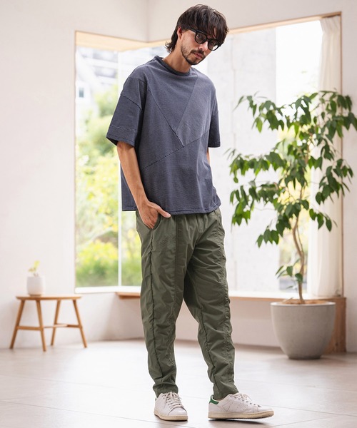 CAMBIO(カンビオ)の「mp14937- パッカリングイージーパンツ(HLCM0244)(その他パンツ・メンズ・ベージュ/ブラック/カーキ・S/M/L)」の15枚目の写真