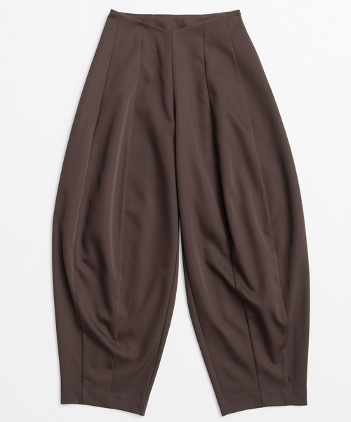 PRANK PROJECT（プランクプロジェクト）の「【2026Summer Pre-Order】パネルコクーンパンツ / Panel Cocoon Pants（その他パンツ・レディース・ホワイト/ブラウン/ブラック・36/38）」の14枚目の写真