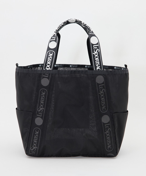 martinique(マルティニーク)の「《別注》【LeSportsac/レスポートサック】1043 E/W REVERSIBLE PKT TOTE(Mesh)(トートバッグ・レディース・ブラック・FREE)」の2枚目の写真