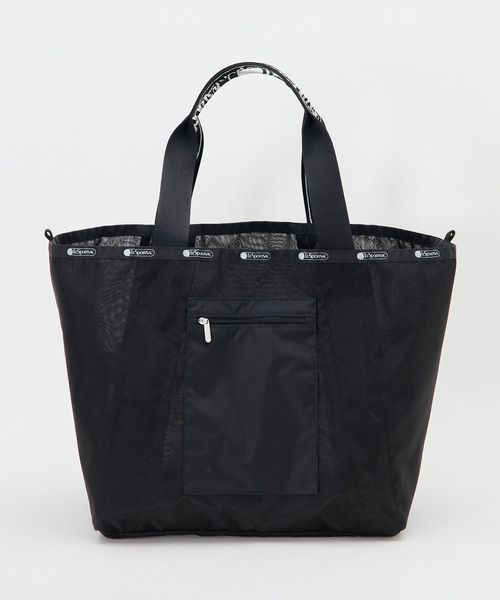 martinique(マルティニーク)の「《別注》【LeSportsac/レスポートサック】1043 E/W REVERSIBLE PKT TOTE(Mesh)(トートバッグ・レディース・ブラック・FREE)」の6枚目の写真