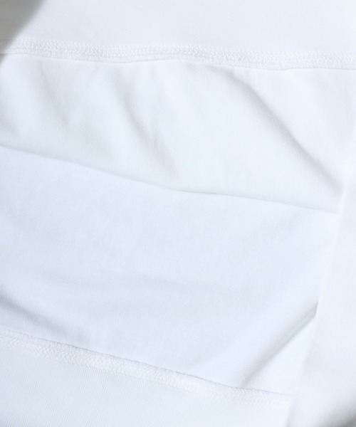 ANPAS（アンパス）の「Short-Sleeve Crewneck Sweatshirt / コットン 5分袖スウェット 無地 ユニセックス メンズ レディース トレーナー Tシャツ 綿100％ シンプル（Tシャツ/カットソー・メンズ・ブラック/ダークブルー/マスタード/オレンジ/グリーン/ボルドー/ライトグレー/ホワイト/ブルー/サックスブルー・LL/L/M）」の16枚目の写真