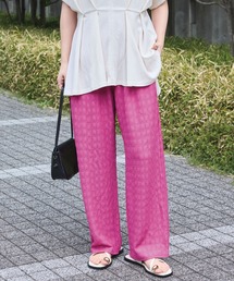 LAVEANGE（ラビアンジェ）の「楊柳カットソーイージーパンツ（その他パンツ）」