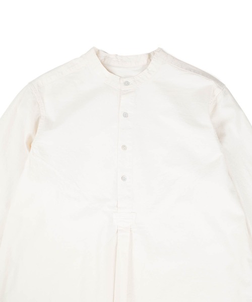 INNOCENT（イノセント）の「【YM002】ブルガリアタイプ 50's グランパシャツ L/S オフホワイト（シャツ/ブラウス・メンズ・オフホワイト・3/1/2）」の3枚目の写真